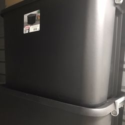 Large Durable Black Containers 