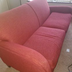 Red Comfy Couch