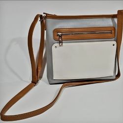 Rosetti Gray Crossbody Purse