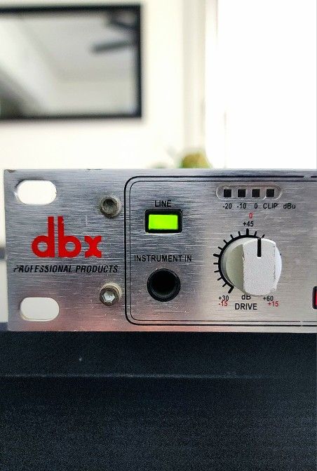 DBX 376 Tube Channel Strip w/Digital Out
