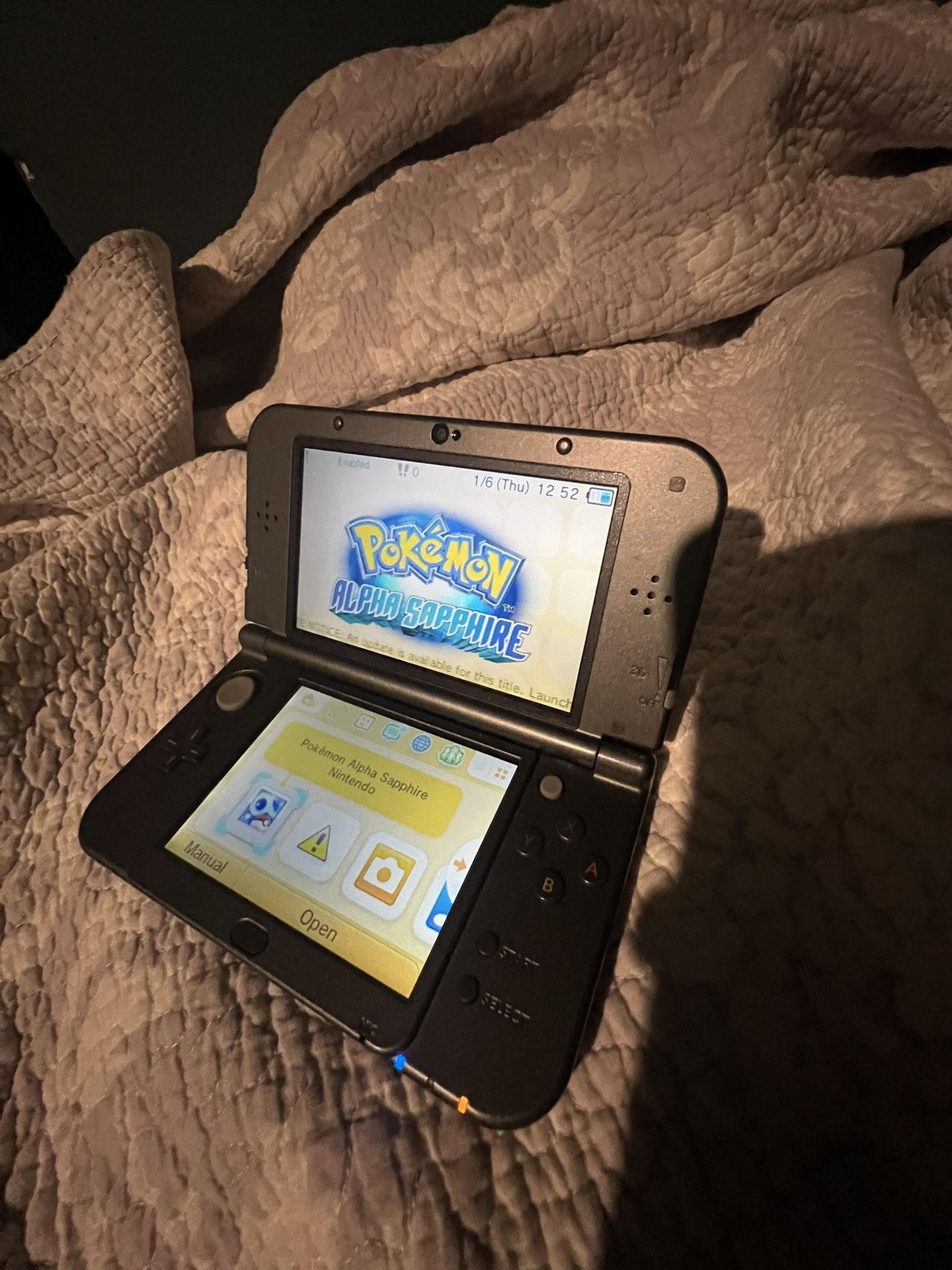 Black 3ds XL with a free Pokemon games - $190