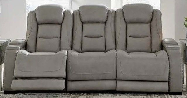 The Man-Den Power Recliner Sofa