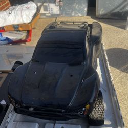 Black Professional Grade RC Car