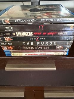 8 Horror Blu Rays
