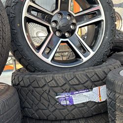 WHEELS OEM 22” STOCK CHEVY TAHOE 