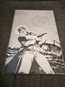 Firefly #1 E Blue Sun Rising Sketch Cover ( One Copy Per Store )
