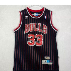 Mitchell And Ness Made Custom Color Scheme And Designed Scottie Pippin Chicago Bulls Jersey!!!