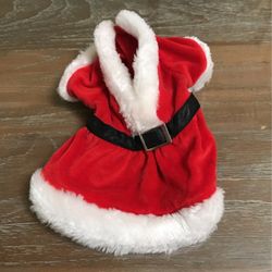 X-Small Doggie Santa Outfit 