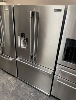 Frigidaire Pro 36" French Door Refrigerator w/ Dispenser & Bottom Freezer