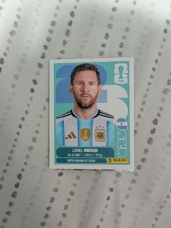 Lionel Messi 2026 Fifa World Cup panini sticker