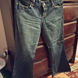 Jeans Woman's American Eagle 10 Dark Blue