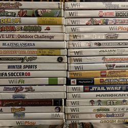 34 Nintendo Wii Games 