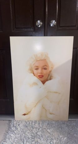 Marylin Monroe Antique Painting 