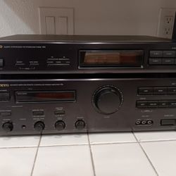Onkyo Stereo Power Amp and Tuner