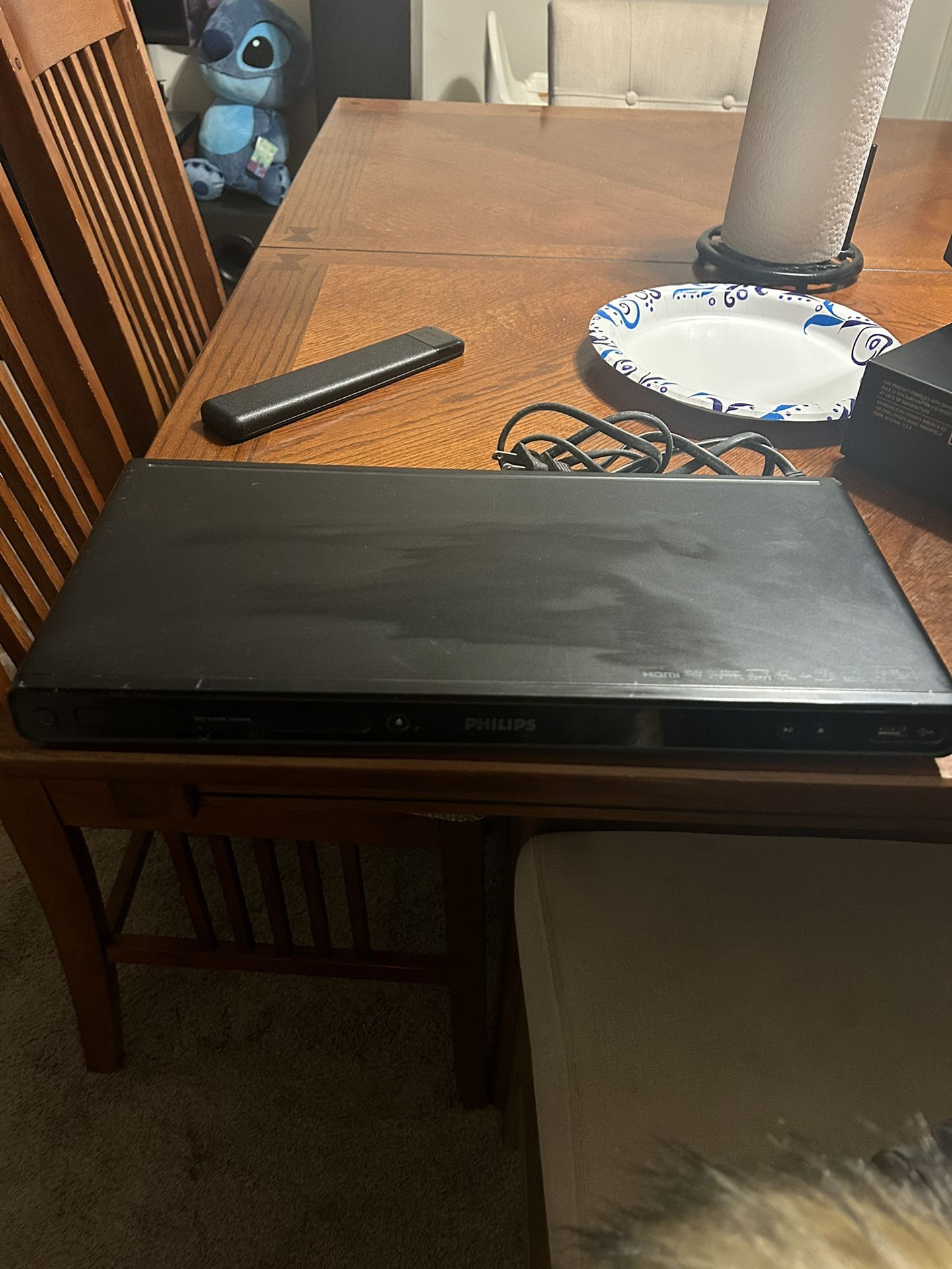 Phillips DVD Player, No Remote