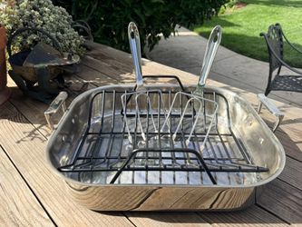 All-Clad Stainless Steel Roti Pan.