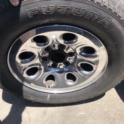 17” Chevrolet OEM Chrome Clad Wheel 