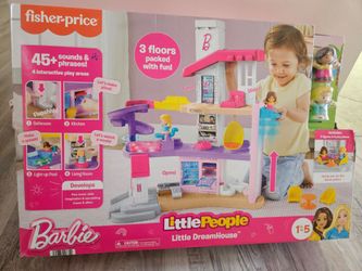 Fisherprice Barbie little people  dream house