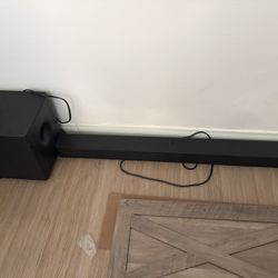 Vizio Sound Bar And Subwoofer