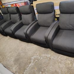 Reclining Theatre Style Chairs 