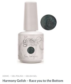 Harmony Gelish Gel Nail Polish - Race you to the Bottom 15ml