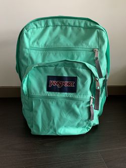 Teal Green Jansport Backpack