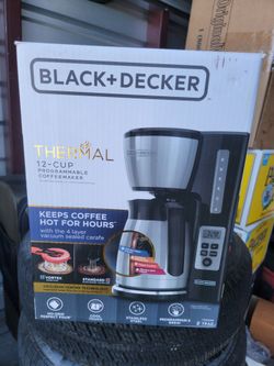 Black and Decker coffee