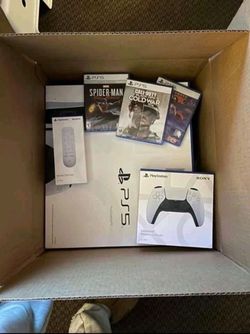 Ps5 in Box with  Gaming Powerhouse 🎮