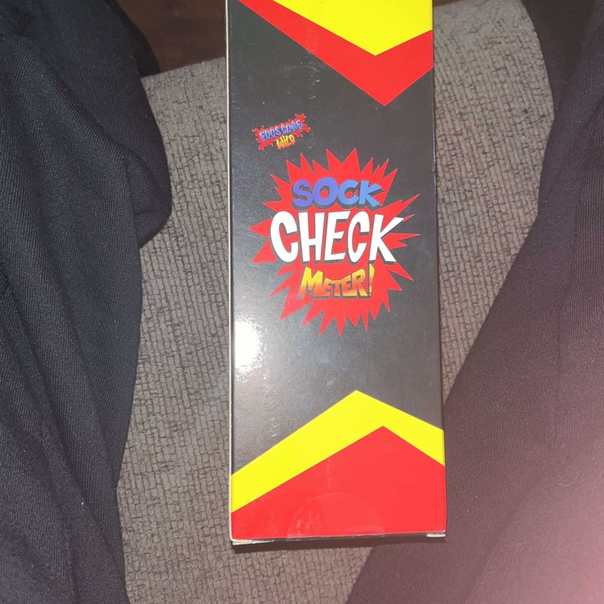 Foos Gone Wild Sock Check Meter