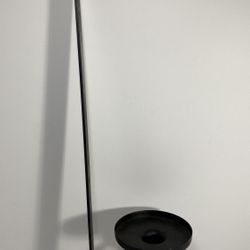 Cast Iron Wall Sconce Candle Holder Black 18” Long