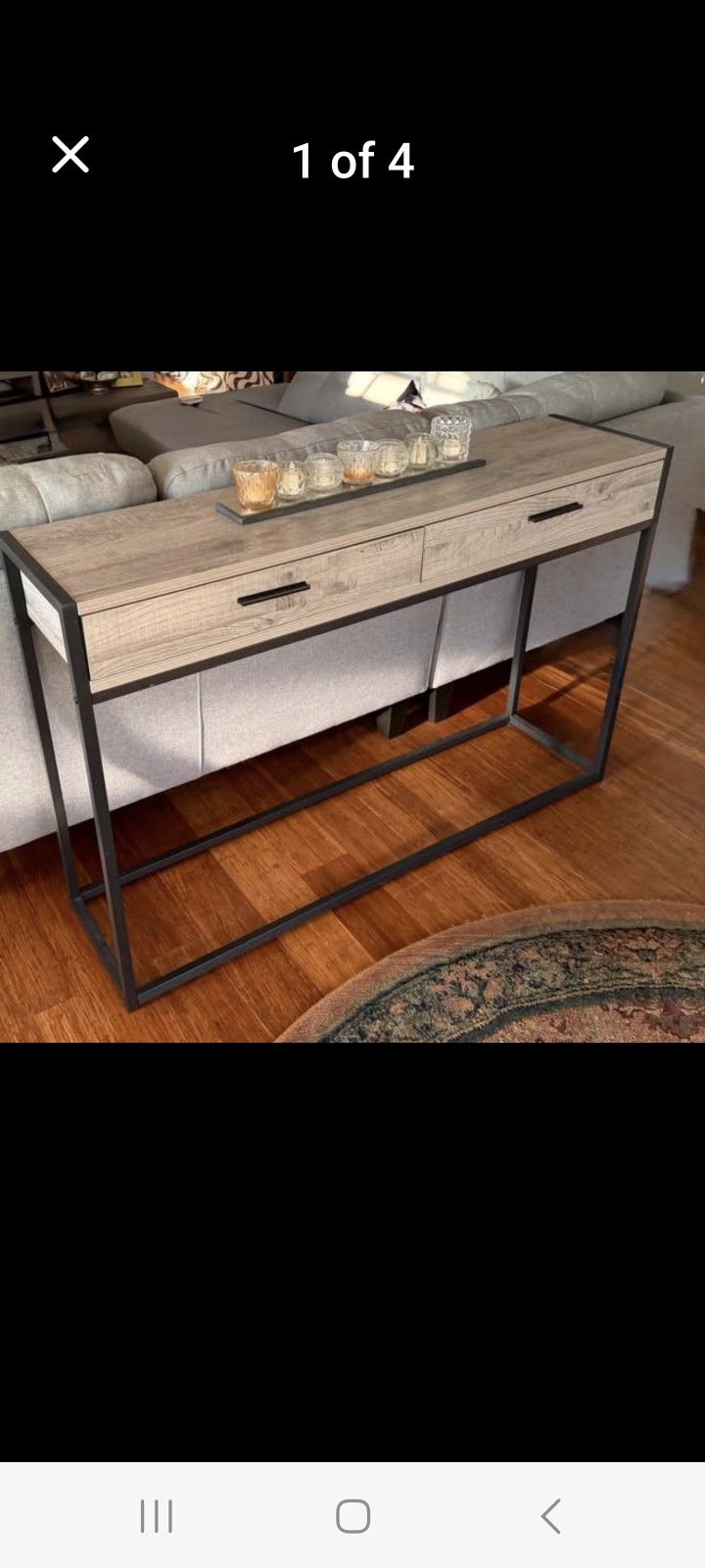Accent Table, Console, Entryway, Narrow, Sofa, Storage Drawer