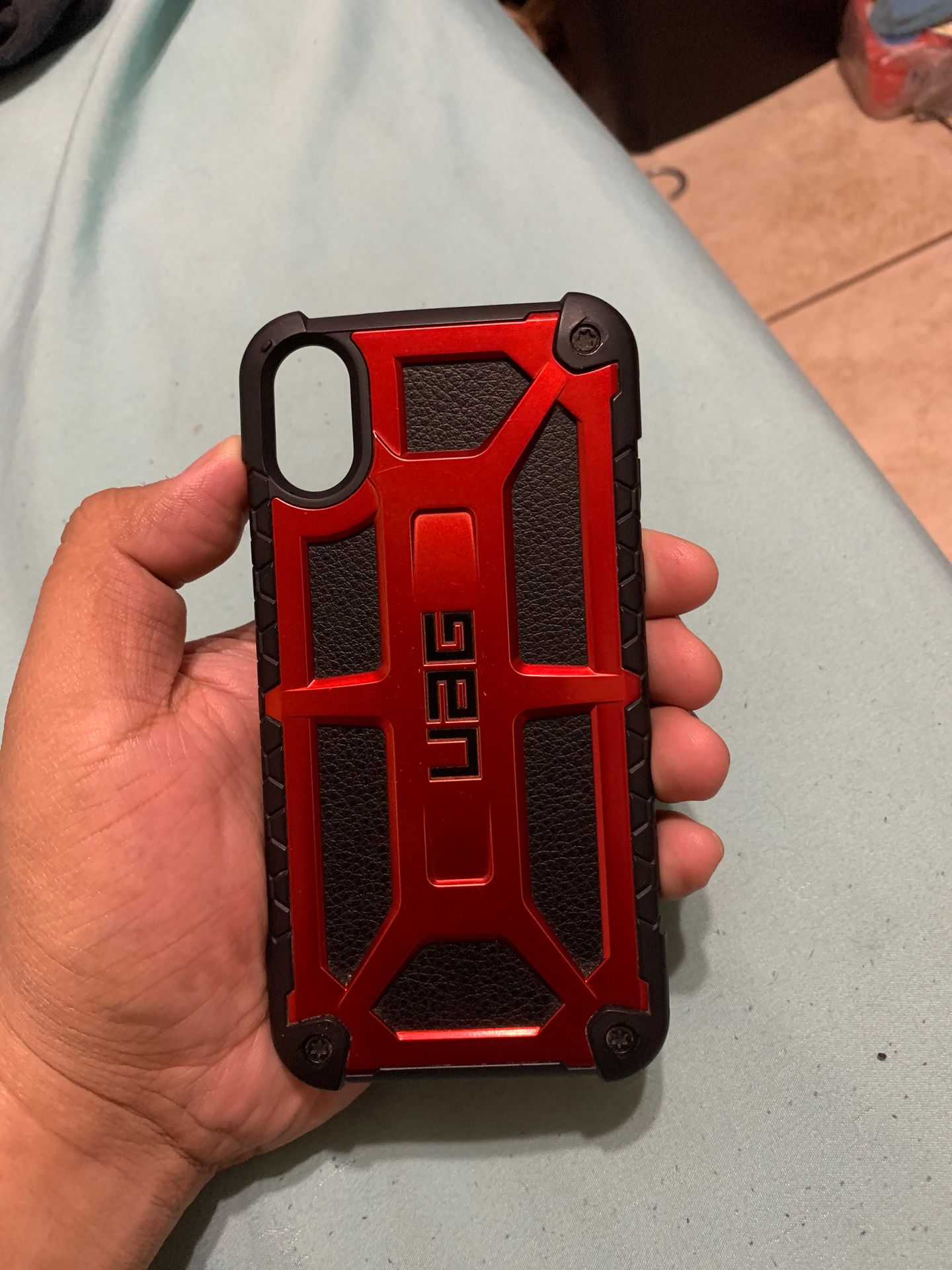 iPhone X case uag monarch series