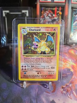 Charizard Base Set Unlimited Holo MP