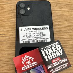 IPHONE 12 64GB UNLOCKED 