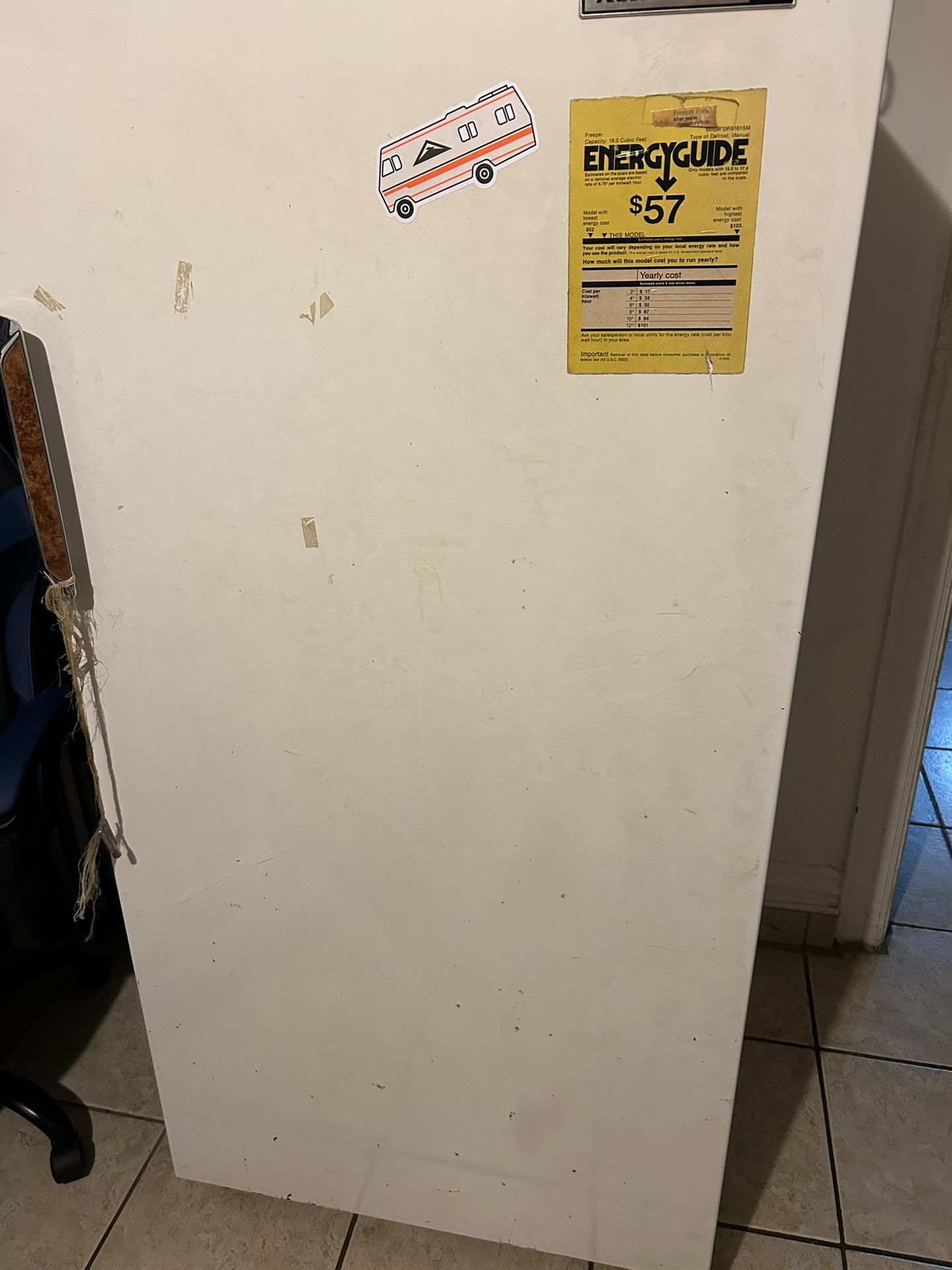 Stand Up Freezer