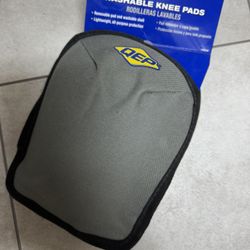 Foam & Nylon Washable Knee Pads - Gray