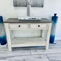 Wood Entryway Table/ Sofa Table
