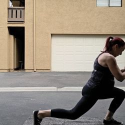 Slider exercises with area carpet $10 each (2 available)