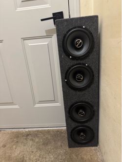 4 Alpine Type S 6.5 Speakers in box