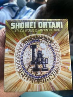 Shohei Ohtani 2026 World Series championship ring