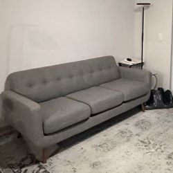 Bettie 80" Steel Grey Sofa