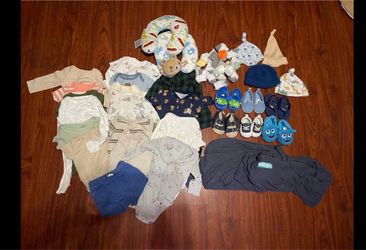 Baby Boy Clothing & Accessories Bundle