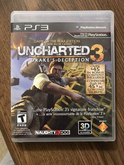 Uncharted 3 PlayStation 3