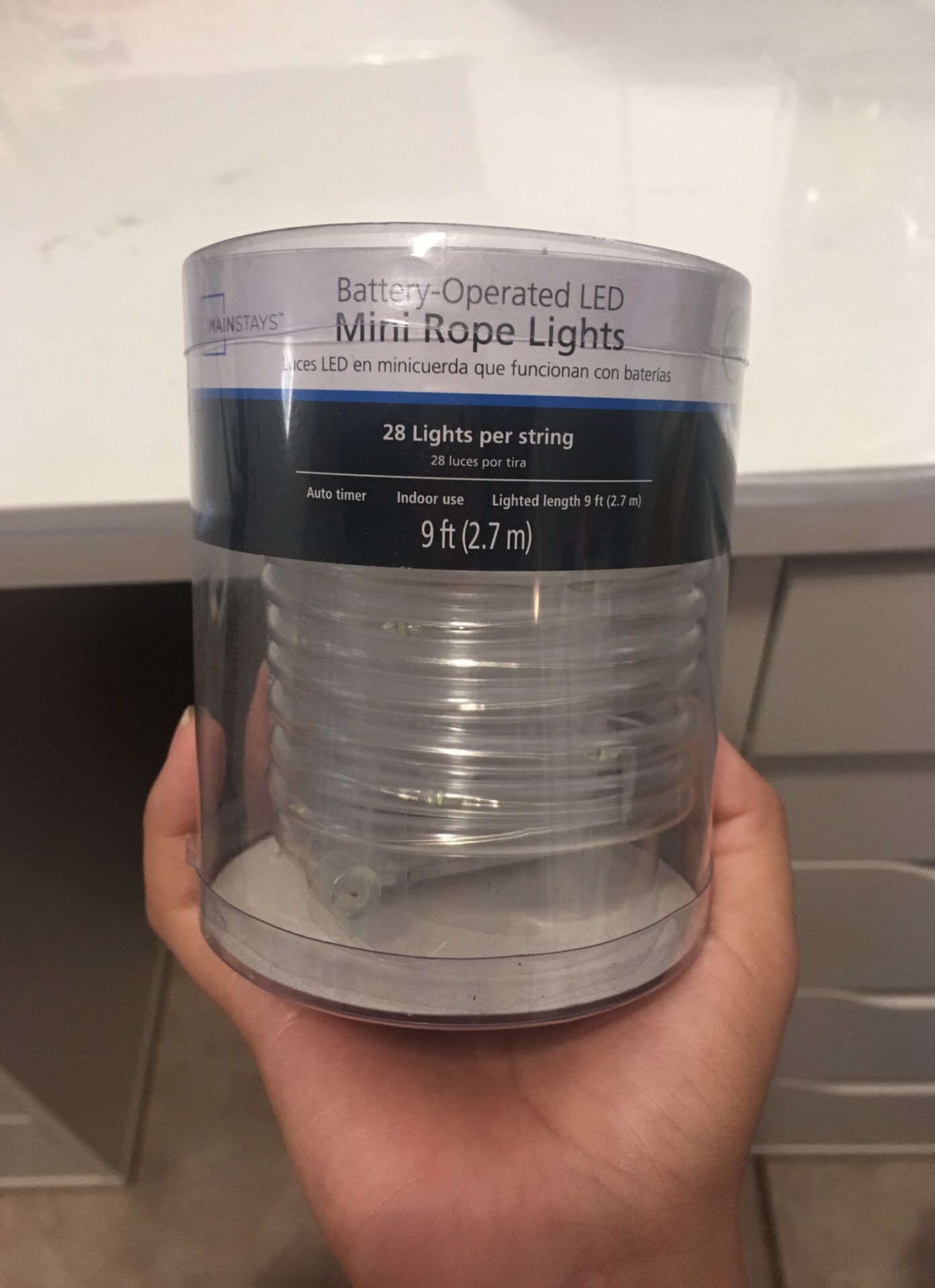 Mini rope lights