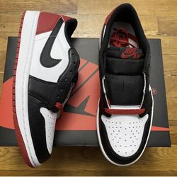 Nike Jordan 1 Low OG Black Toe 12
