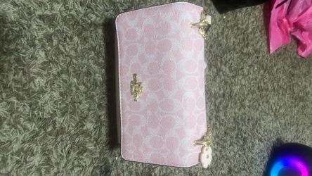 Coach baby pink purse