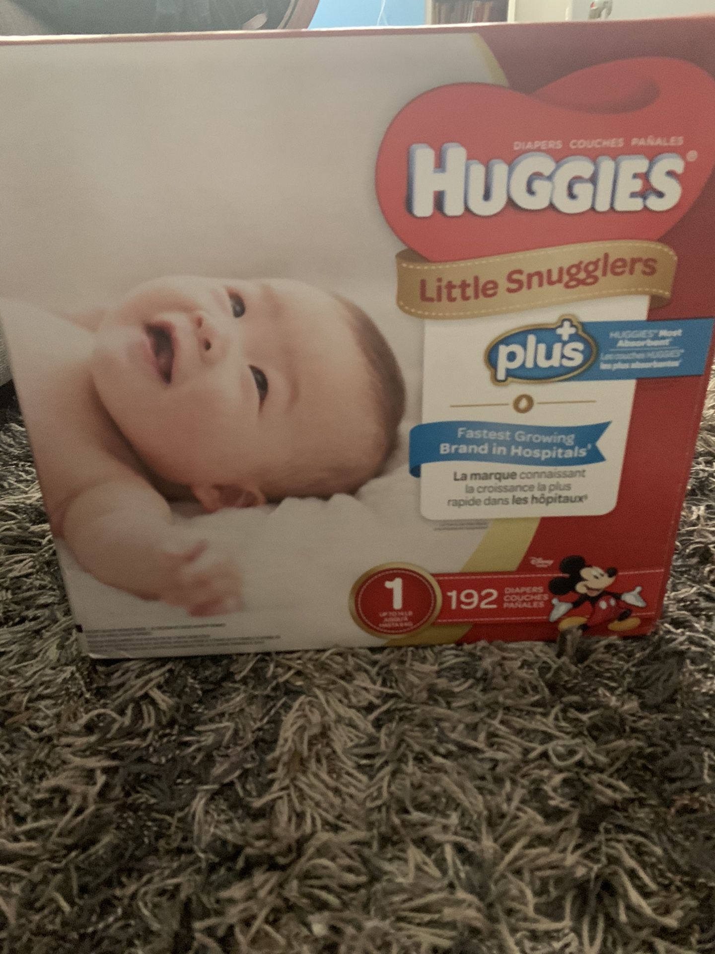Huggies diapers size 1