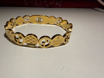 Gold Bangle Bracelet  – New
