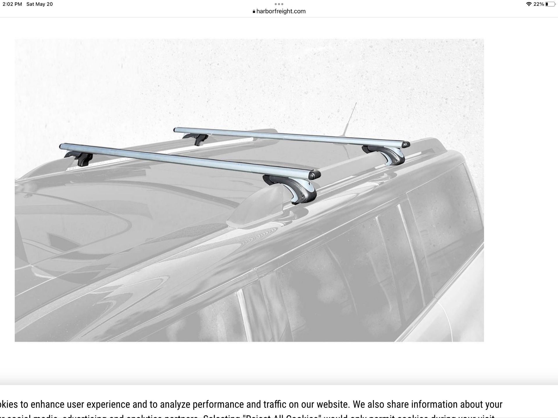 Adjustable Roof rack Crossbars for Sale in Tigard, OR OfferUp