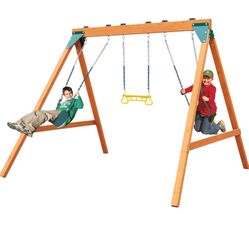 Ranger Wooden Swing Set
